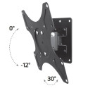 TV Wall Bracket - Techly ICA-LCD 2900B 19-37" Tilt Swivel Black