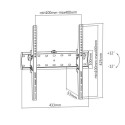 TV Mount - Gembird Wm-55t 55" Black