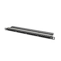 Network Patch Panel - Lanberg Ppu6-0024-b, Black