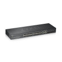 Network Switch - Zyxel Gs1920-24v2, Black