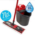 Mop System - Vileda Ultramax XL Microfiber 360° Rotating Black/Red