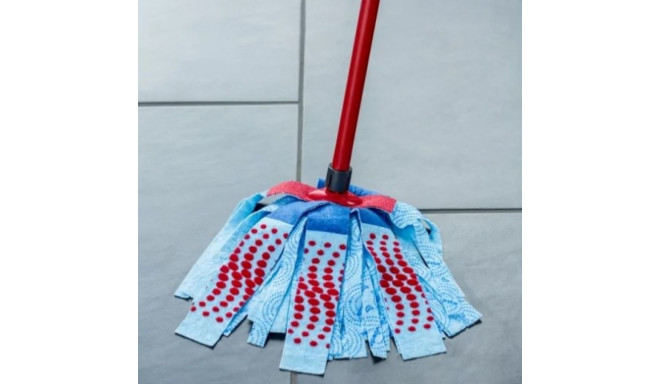 Mop - Vileda 3Action Velour XL Ergonomic Red/Blue