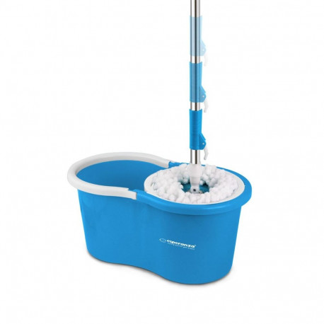 Rotary Mop - Esperanza EHS005 Microfiber 360° Swivel White/Blue