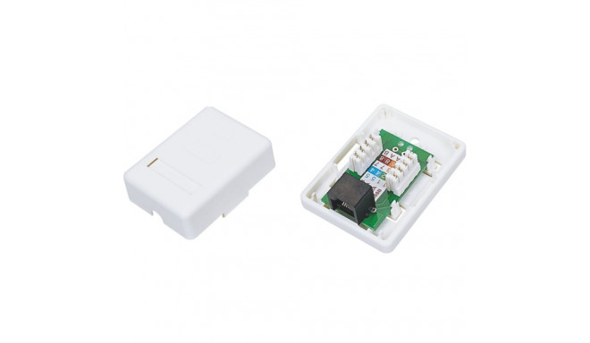 Network Connector - Alantec Gn001 Rj45 White