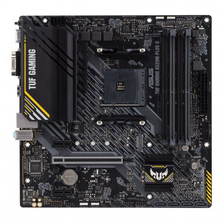 Motherboard - ASUS TUF GAMING A520M-PLUS II AM4, 128GB, HDMI 2.1, Gigabit Ethernet