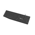 Wired Keyboard - Natec Nautilus Us Slim Keyboard