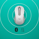 Wireless Mouse - Logitech Signature M650 L Ergonomic White