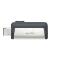 USB Flash Drive - Sandisk Ultra Dual Drive 128gb, Black, Silver