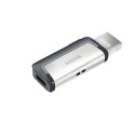 USB Flash Drive - Sandisk Ultra Dual Drive 128gb, Black, Silver