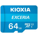 Memory Card - Kioxia Exceria 64 GB Microsdxc Class 10 Uhs-i Blue