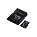 Microsdcard - Kingston 64GB Canvas Select Plus 100r A1 C10 Card Gray