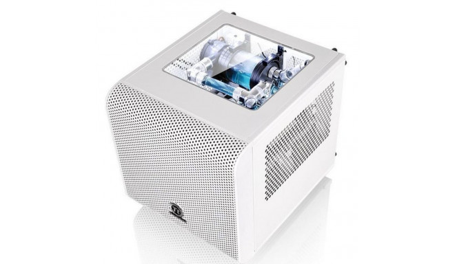 Mini PC Case - Thermaltake Core V1 Snow Edition Cube White