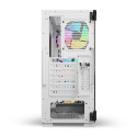 Computer Case - Savio Raptor X1 Argb Glass/mesh, White