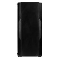Computer Case - Logic Agir Mesh + Glass USB 3.0, Black