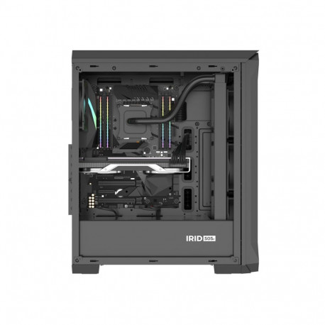 Computer Case - GENESIS Irid 505F Midi Tower ATX Support Black