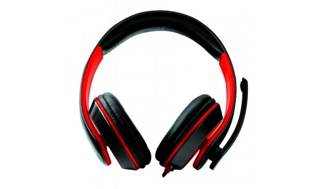 Gaming Headset - Esperanza EGH300R Wired Binaural Microphone 2m Cable Black, Red