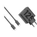 Wall Charger - Motorola TurboPower 125W USB-C with 1m Cable Black