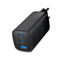 Universal Charger - Gembird 65w Fast, Black