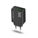 Mains Charger - Esperanza EZC107K 36W Quick Charge 3.0 Black