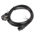 Power Cord - Lanberg Ca-c13c-11cc-0030 3m C13 Coupler Black