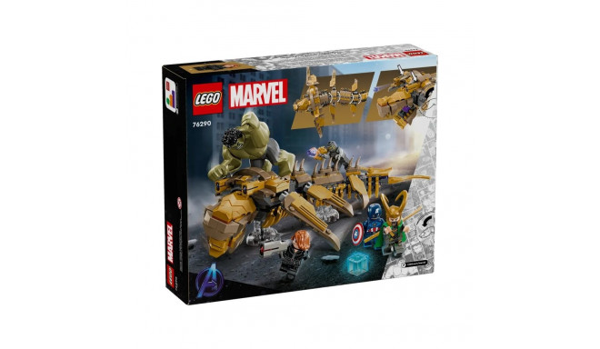 Building Set - LEGO MARVEL 76290 The Avengers VS The Leviathan 5 Minifigures