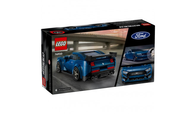 Constructor - LEGO Speed Champions Ford Mustang Dark Horse 344 Parts