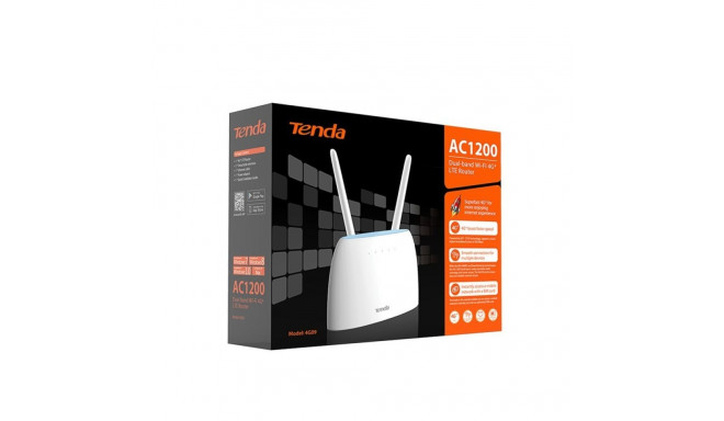 Wireless Router - Tenda 4G09 Dual-band Gigabit Ethernet White Tenda 4G09 Dual-Band Gigabit Ethernet 