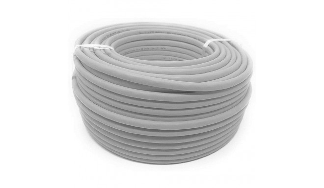 Networking Cable - Techly ITP8-FLU-0100 Cat5e 100m Grey