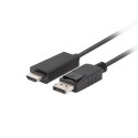 DisplayPort Adapter - Lanberg 11cc, Black
