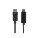 Cable adapter - Lanberg CA-DPHD-11CC-0018-BK 1.8m Black