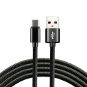 USB Cable - everActive CBB-1CB 1m USB-C Quick Charge Black