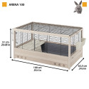 Cage - Ferplast Arena 100