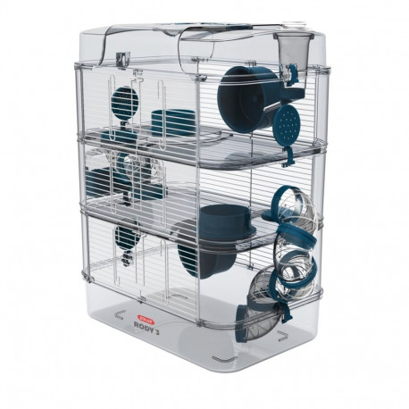 Rodent Cage - Zolux Rody3 Trio, Blue