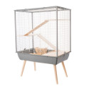 Rodent Cage - Zolux Cage Neo Cozy Large Rodents H80 Grey