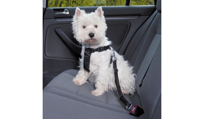 Dog Harness - TRIXIE Car Safety S 1290 Adjustable Nylon Black