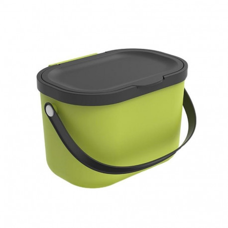 Waste Container - ROTHO Albula 3.2L Recycled Plastic Lime
