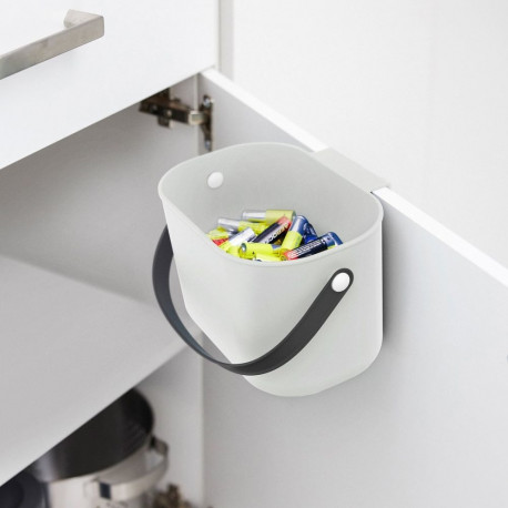 Bio Waste Container - ALBULA 3.2L Eco-Friendly White