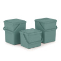 Compost Bucket - 9L with Carbon Filter Mistletoe Green