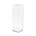Square Treat Container - Rotho 2.0L LOFT Transparent/White