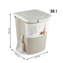 Food Container - Rottho 38l Beige