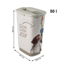 Storage Container - Rotho Cody 50l Beige