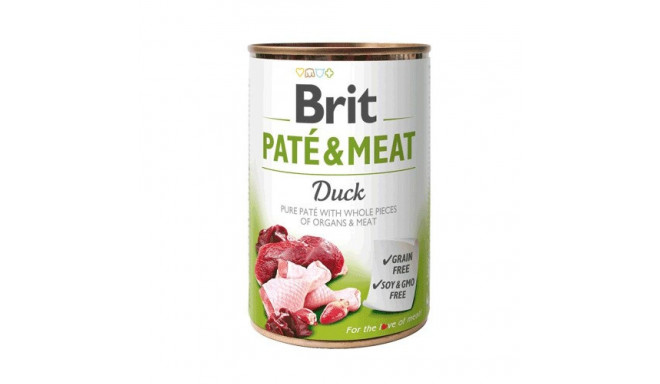 Dog Food - Brit Pate&meat Adult Duck 400g