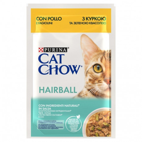 Wet Cat Food - PURINA Cat Chow Hairball Control Chicken 85g