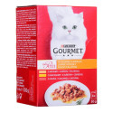 Wet Cat Food - Gourmet Mon Petit Poultry Mix 6 X 50g