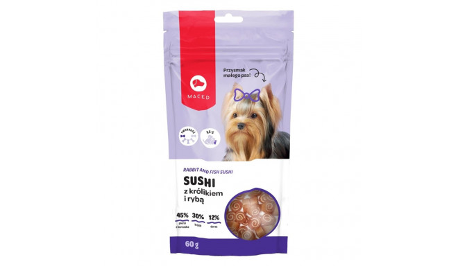 Dog Treat - Maced Sushi Rabbit with Fish 60g