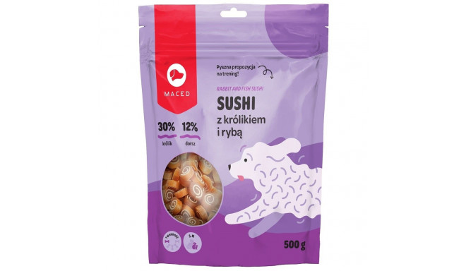 Dog Food - Dog Food Maced Sushi Rabbit With Fish 500g