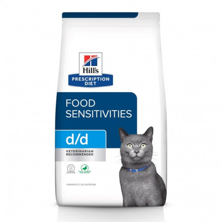 Dry Cat Food - Hill's Prescription Diet Feline D/d 1.5kg Duck And Peas