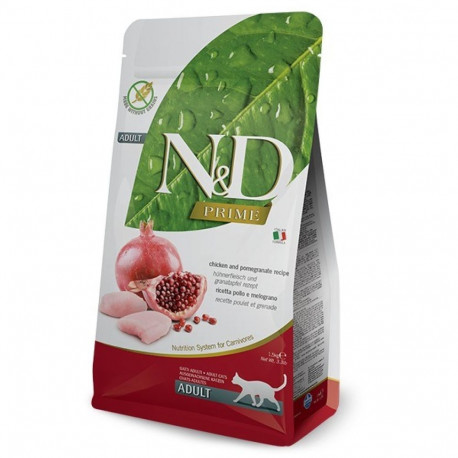 Dry Cat Food - Farmina N&D Prime Chicken & Pomegranate Adult 1.5kg