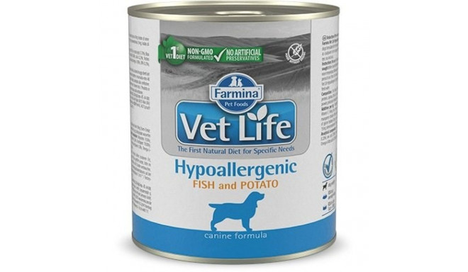 Dog Food - FARMINA Vet Life Canine Hypoallergenic Fish&Potato 300 g