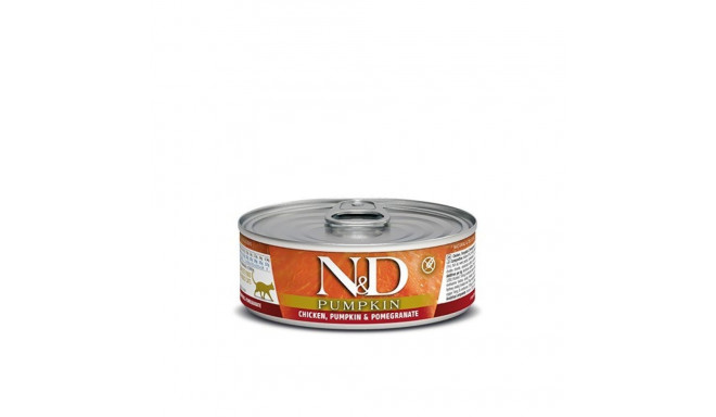 Pet Food - Farmina N&d Cat Chicken & Pumpkin Pomegranate 70g, Red